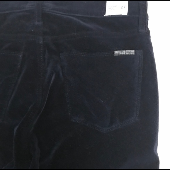NEW Hudson Women’s Brix Velvet Cropped Pants - Picture 8 of 8